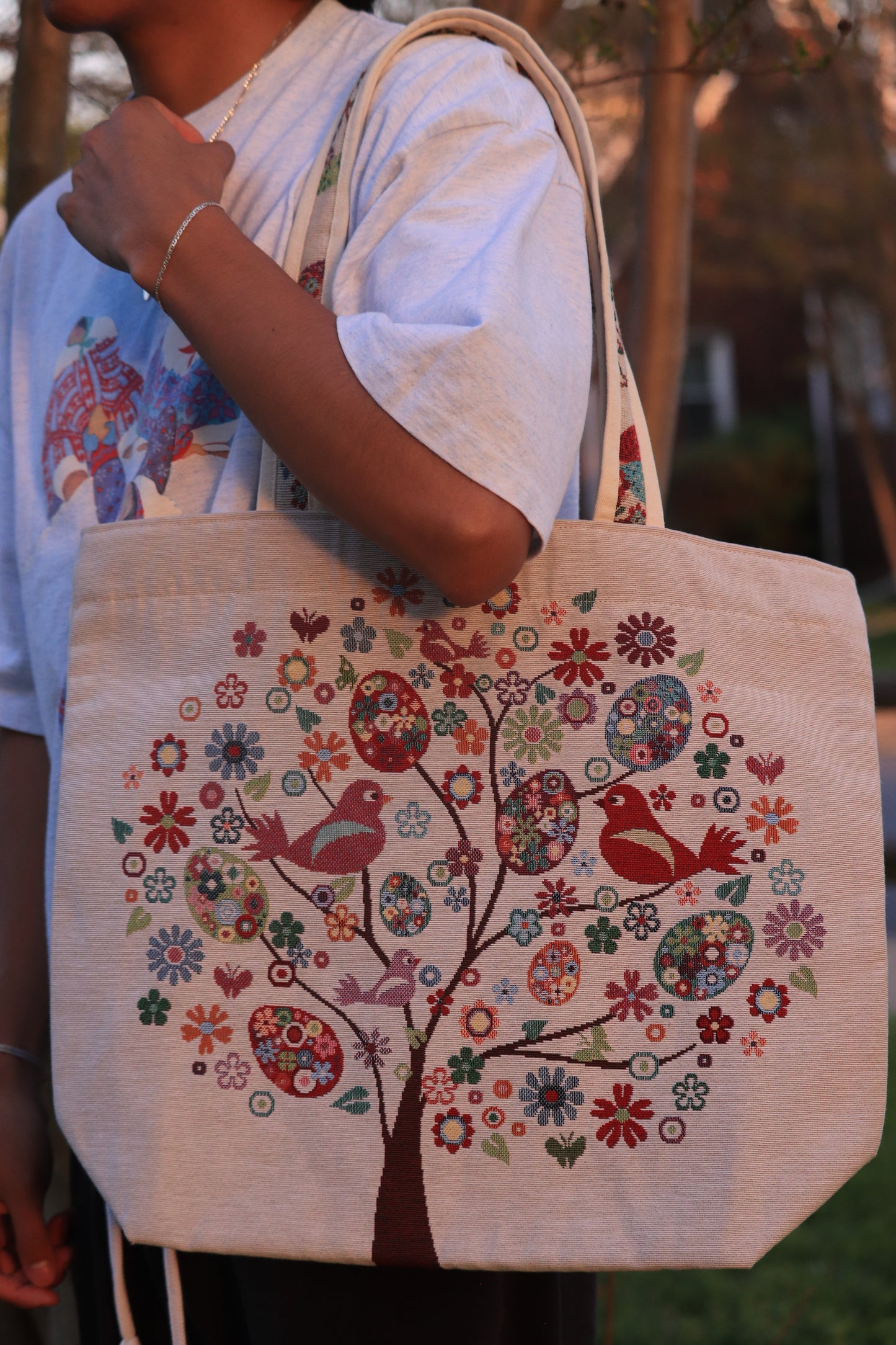 Tree of life tote bag