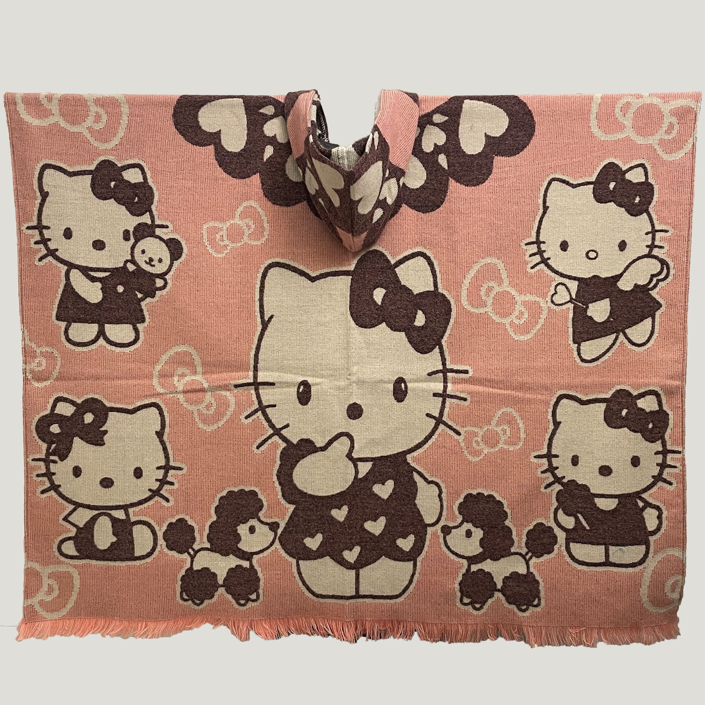 Soft Pink Hello Kitty Poncho