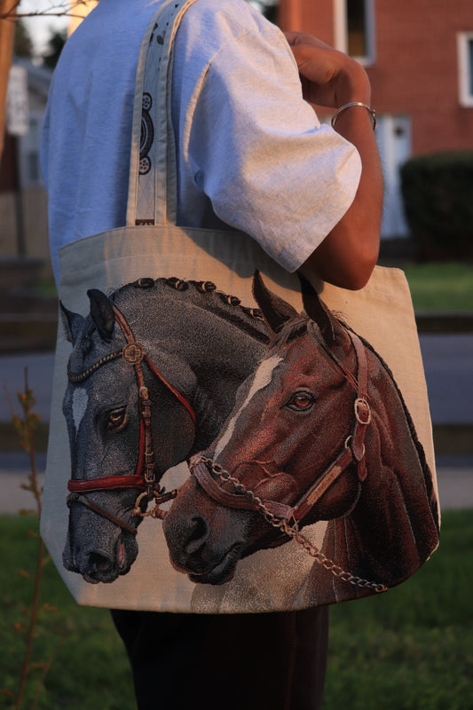 Horse tote bag