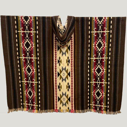 Andean Rhombus Pattern Poncho