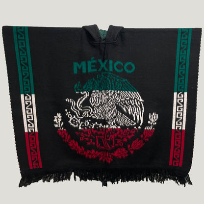 Mexico Flag Poncho