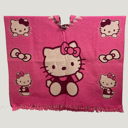 Pink Hello Kitty Poncho