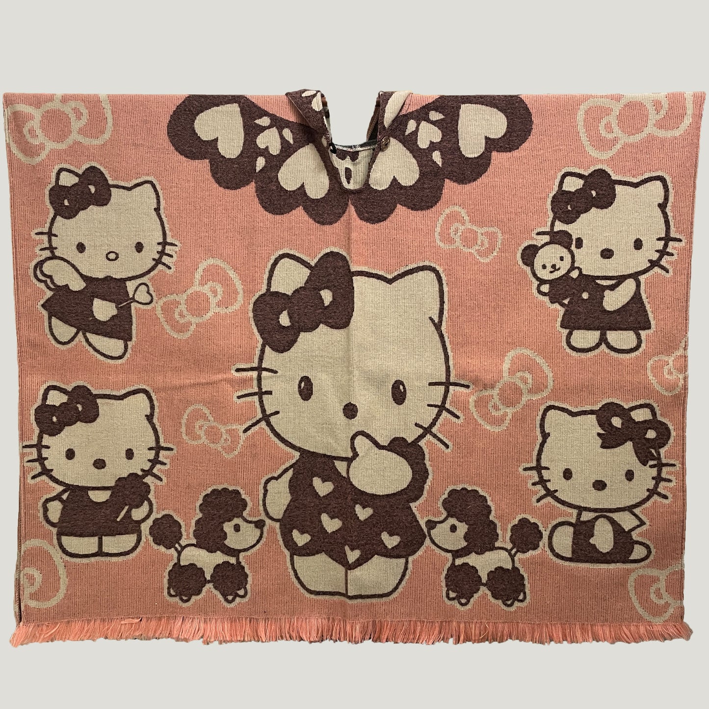 Soft Pink Hello Kitty Poncho