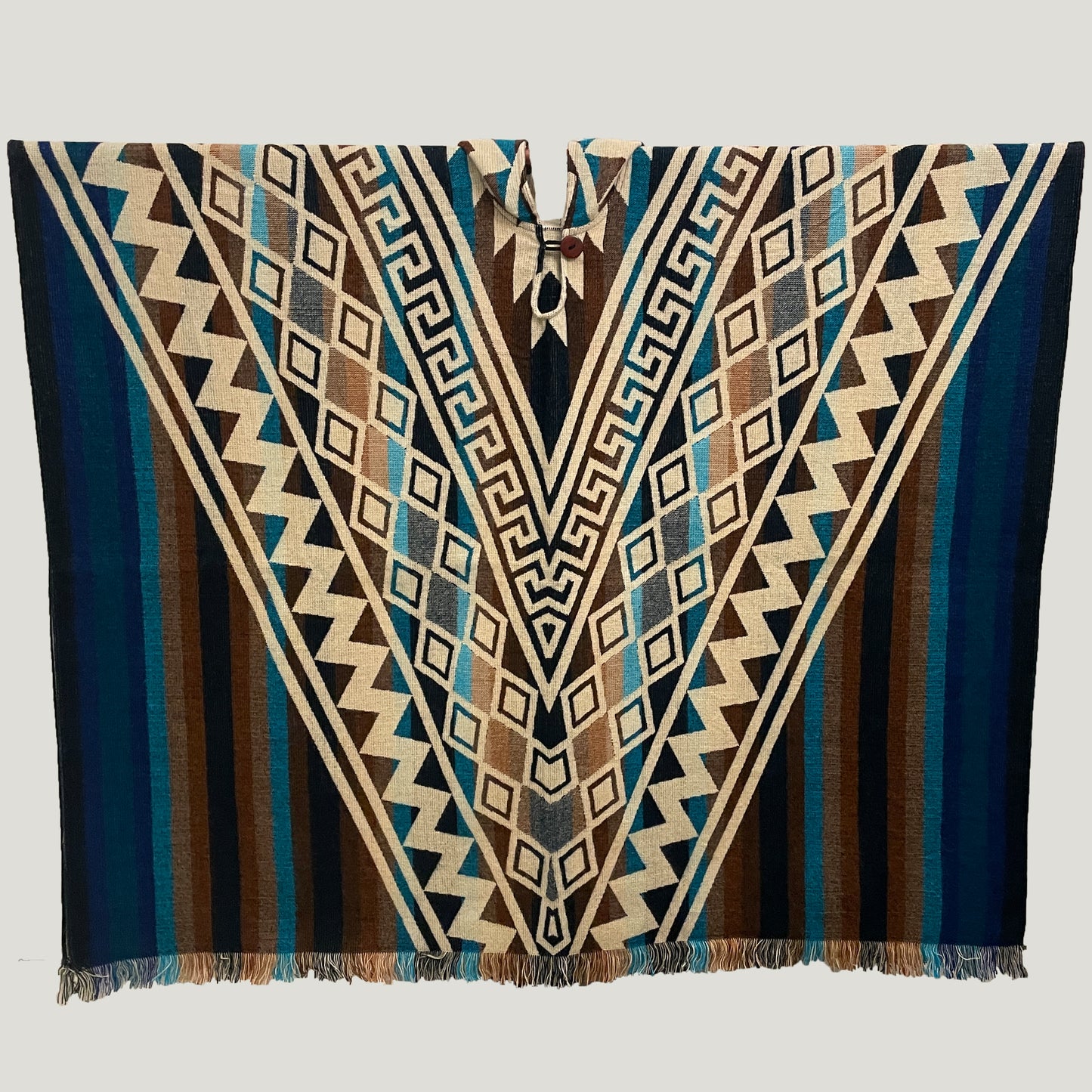 V-Shape Pattern Poncho