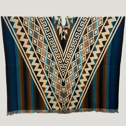 V-Shape Pattern Poncho