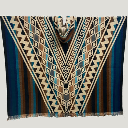 V-Shape Pattern Poncho